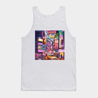 Tokyo - A Neon Wonderland Tank Top